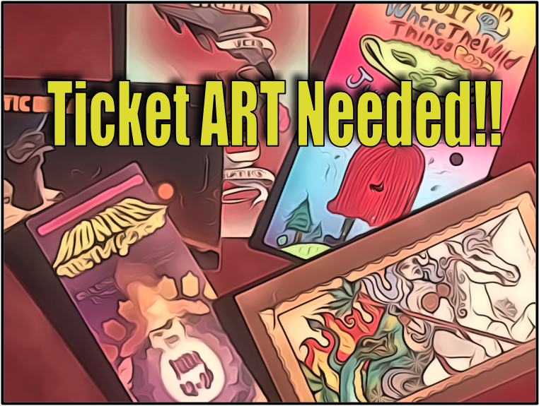 Ticket Art Needed! - Cover Image
